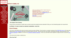 Desktop Screenshot of gaebel.com